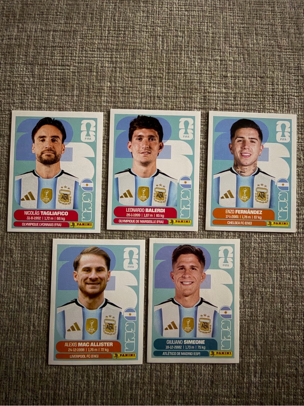 Argentina FIFA Stickers